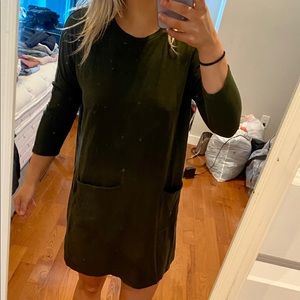 Long sleeve T-shirt dress